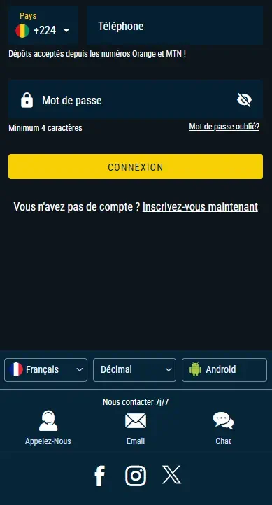 Yellowbet Mobile